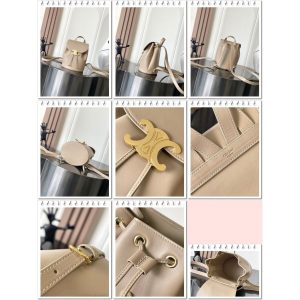 Celine bonnie miniature drawstring flap backpack full set inclusion - 图片 8