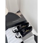 Chanel Quilted Lambskin Ballerina Flats bow Mary Jane flat daily casual slide pump size35-40