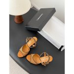 Chanel cystal-detailed strapped heel sandal nightclub dancing footwear size35-40 - 图片 5