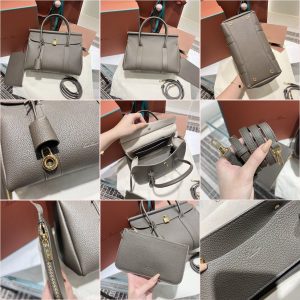 Loro Piana Sesia laptop document handbag worker commuter briefcase full boutique inclusion - 图片 5