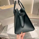 The Row Margaux 15 large capacity shopper handbag in box leather with protective feet - 图片 6