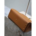 YSL Manhattan structured shoulder tote in smooth box leather with protective studs - 图片 8