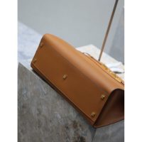 YSL Manhattan structured shoulder tote in smooth box leather with protective studs - 图片 8