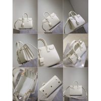 YSL small Sac De Jour structured shopper handbag with protective feet and removeable clutch - 图片 4
