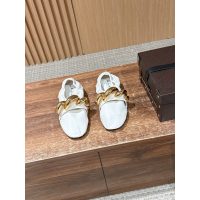 Alaia Ballerina Flats ballet with Oversized Gold Chain size35-40 - 图片 2