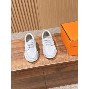 hermes suede laceup tennis sneaker skateboard shoes size35-40 boutqiue inclusion