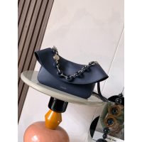 Loewe Ola shoulder underarm baguette delicate handy party pouch cosmetic clutch with donut chain - 图片 2