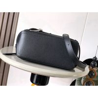 dual size Loewe biker puzzle shopper handbag shoulder flap military messenger with protective feet - 图片 5