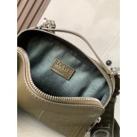Loewe Mini double-zip Crossbody Camera smartphone Bag with jacquard wide strap - 图片 5