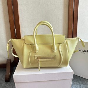 celine medium new luggage handbag practical shopper tote multicolor available - 图片 3
