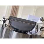Celine triomphe halfmoon cocktail clutch stylish women's crossbody flap saddle bag magnetic closure - 图片 4
