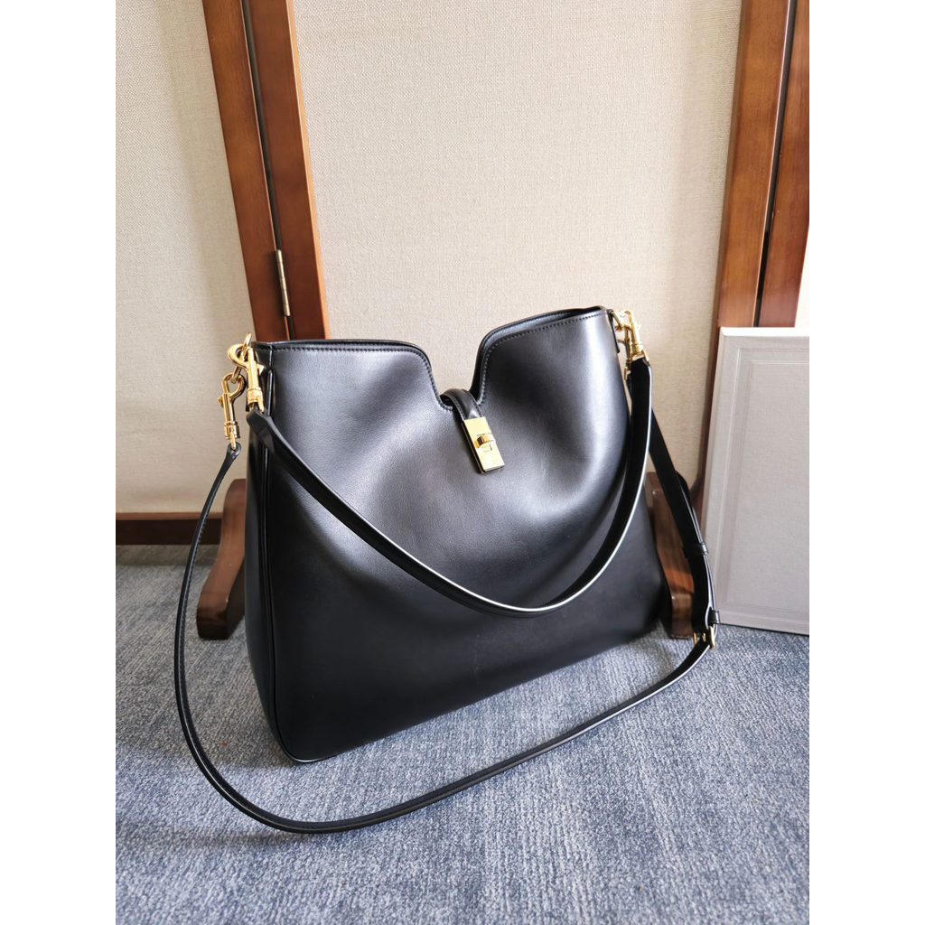 ph-11134201-820le-mpa8gc2lxf6711.jpg Celine large Camille 16 Soft vintage hobo tote shoulder crossbody sling bag with dual strap - 图片 1