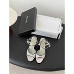Chanel cystal-detailed strapped heel sandal nightclub dancing footwear size35-40 - 图片 7