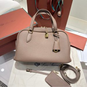 Loro Piana small needle bag slouchy Gym bowling handbag boutique inclusion - 图片 3