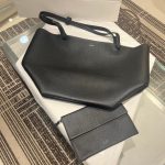 THE ROW Park Three Grained Leather Tote with Detachable Wristlet Pouch - 图片 3