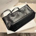 THE ROW Nuance minimalist shopper handbag travel carryall storage tote in saddle leather - 图片 7