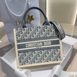 Dior jacquard small booktote travel boarding cabin luggage handbag full boutique inclusion