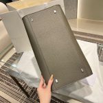 The Row Margaux 15 convertible shopper storage tote with protective studs - 图片 9