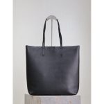 YSL chic resort beach tote minimalist open-top shoulder shopping tote in smooth calfskin - 图片 8