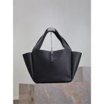 YSL Lee 5A7 bea shoulder shopping tote in pebbled calfskin - 图片 5