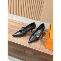 hermes pointed calfskin mary jane heel pump size35-40 boutqiue inclusion