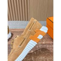 hermes suede laceup tennis sneaker skateboard shoes size35-40 boutqiue inclusion