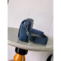 Loewe anagram pebble small flap messenger casual square camera bag with magnetic fastening - 图片 8