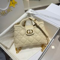 Dior quilted Jolie mini top handle bag shoulder mini tote in various color - 图片 2