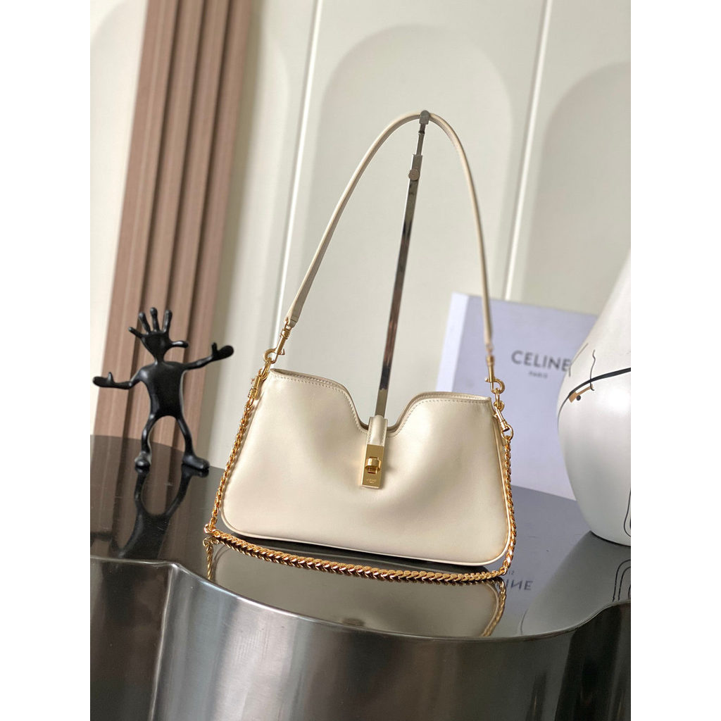 ph-11134201-820lf-mpa8f9hwufwsb6.jpg Celine Camille 16 Soft underarm hobo tote chic shoulder baguette with dual strap - 图片 1