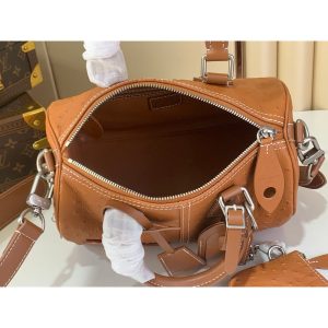 Louis Vuitton speedy 25 Boston shopper handbag large travel luggage tote with aged hardware - 图片 8