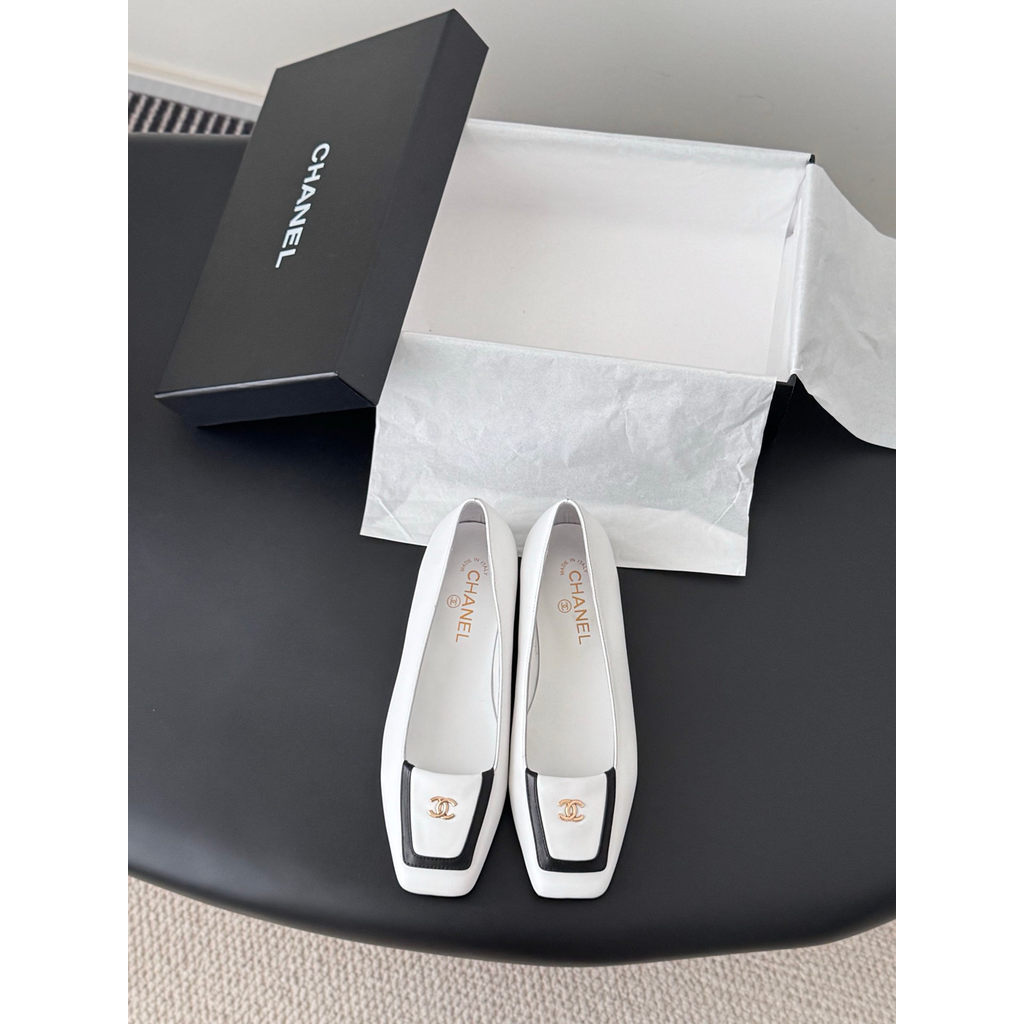 ph-11134201-820lf-mpa8nef2ltsb74.jpg Chanel shiny flat ballet boat shoes chic street pump size35-40 - 图片 1