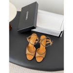 Chanel cystal-detailed strapped heel sandal nightclub dancing footwear size35-40 - 图片 2