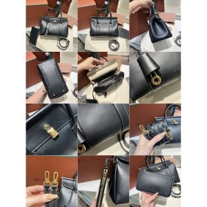 Loro Piana Sesia laptop document handbag worker commuter briefcase full boutique inclusion - 图片 4