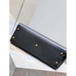 YSL Manhattan structured shoulder tote in smooth box leather with protective studs - 图片 5