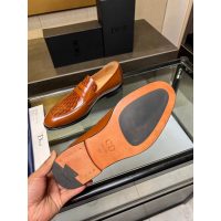 Dior men's business dress shoes oblique leather loafer casual slipon pump size35-45 - 图片 6