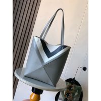small Loewe fold puzzle tote roomy bucket shopper handbag travel keepall handbag in various color - 图片 2