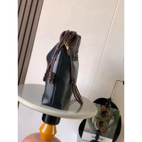 Loewe large flamenco underarm hobo tote evening party cosmetic pouch with donut chain - 图片 3
