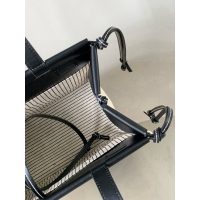 Loewe canvas cushion shopper handbag weekend getaway keepall luggage resort beach tote - 图片 4