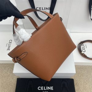 Celine small cabas open shopper handbag resort beach tote full inclusion - 图片 5
