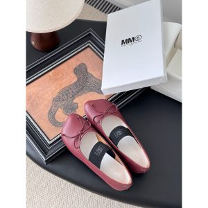 Maison Margiela anatomic Mary Jane flat ballet shoes leather slide pump slipon size35-40 - 图片 6
