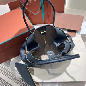 Loro Piana small Bale handbag convertible travel shopper tote full set package - 图片 8