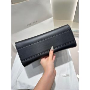 The Row Marlo 12 Tote Bag in polish saddle leather full boutique package - 图片 5