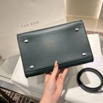 The Row Margaux 10 slouchy soft shopper handbag in box leather with protective feet - 图片 6