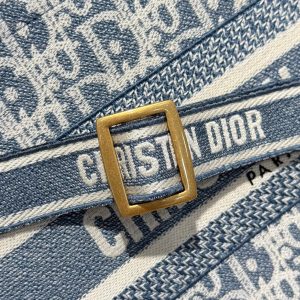 Dior jacquard small booktote travel boarding cabin luggage handbag full boutique inclusion - 图片 8