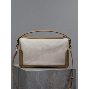 YSL camera supple underarm baguette tote bag shoulder commuter worker tote full inclusion - 图片 6