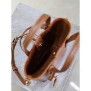 YSL mini shopping toy bucket handbag shoulder crossbody shopper tote with magnetic closure - 图片 6