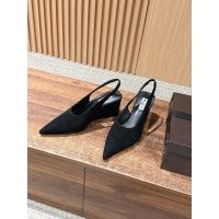Alaia satin cube wedged slingback pump full boutique inclusion size35-40 - 图片 3