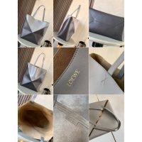 large Loewe foldable puzzle tote spacious bucket shopper handbag in various color - 图片 8