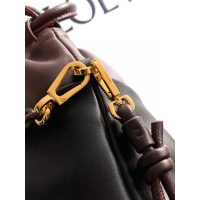 Loewe large flamenco underarm hobo tote evening party cosmetic pouch with donut chain - 图片 5