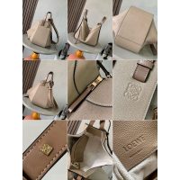 small Loewe convertible hammock tote in pebbled calfskin - 图片 4